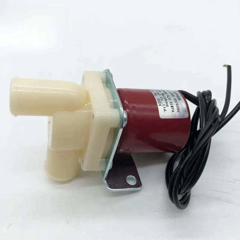 1Pcs Ice Machine Spare Parts AC100-130V 120V 50/60HZ FDP-90A Drain Valve Solenoid Valve For Ice Making Machine