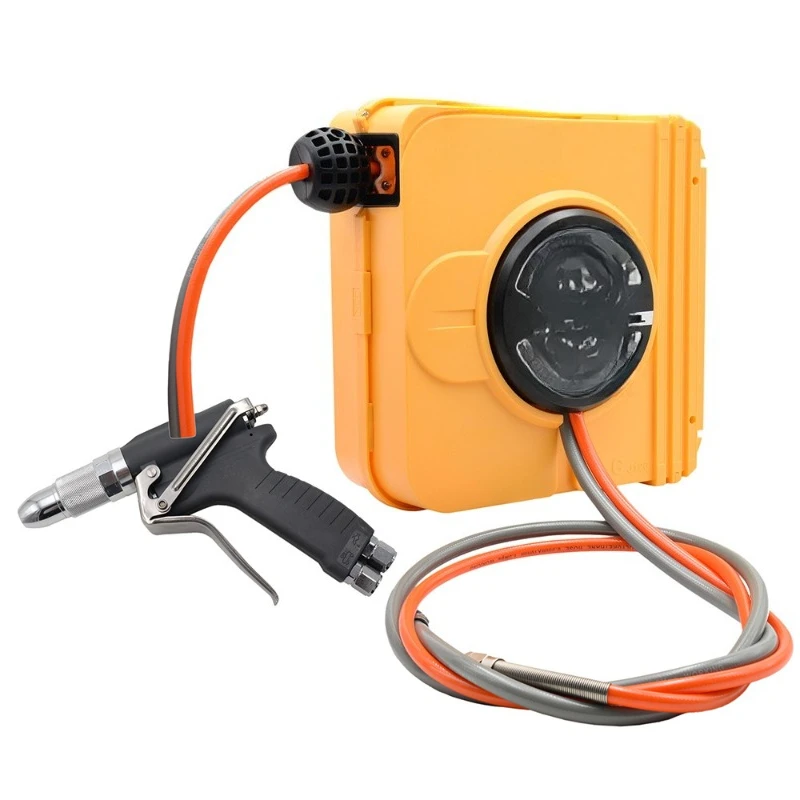 

Double tube drum, automatic telescopic, double tube drum reel, car wash and flower watering inflatable