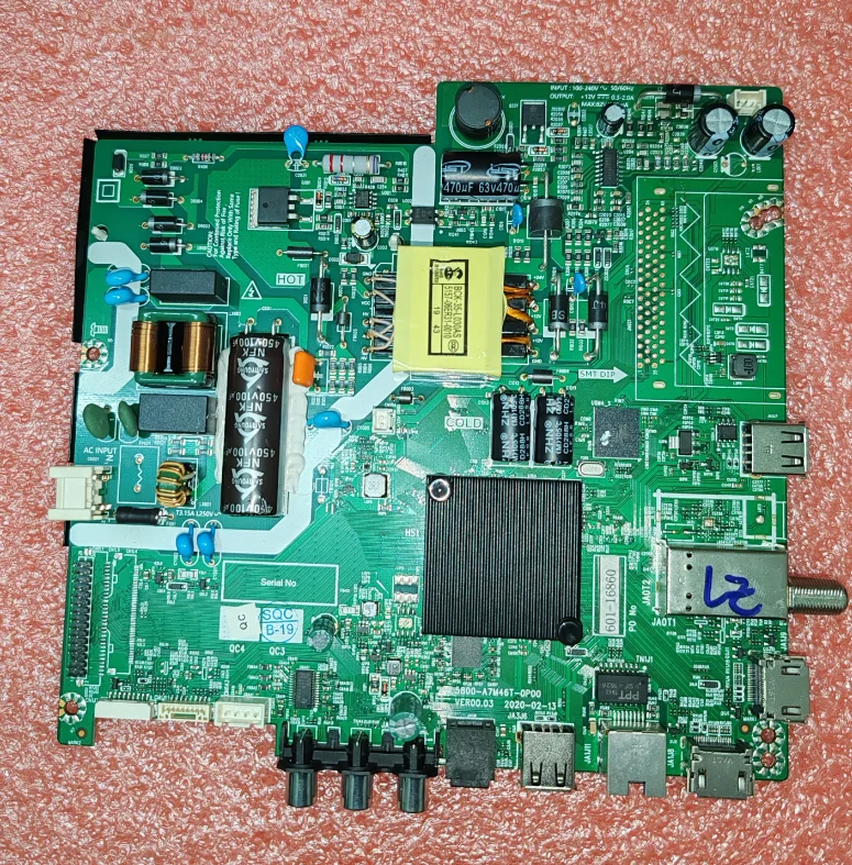 

5800-A7M46T-0P00 601-16860 601-16322 601-17760 The physical photo test of the LED TV motherboard is good