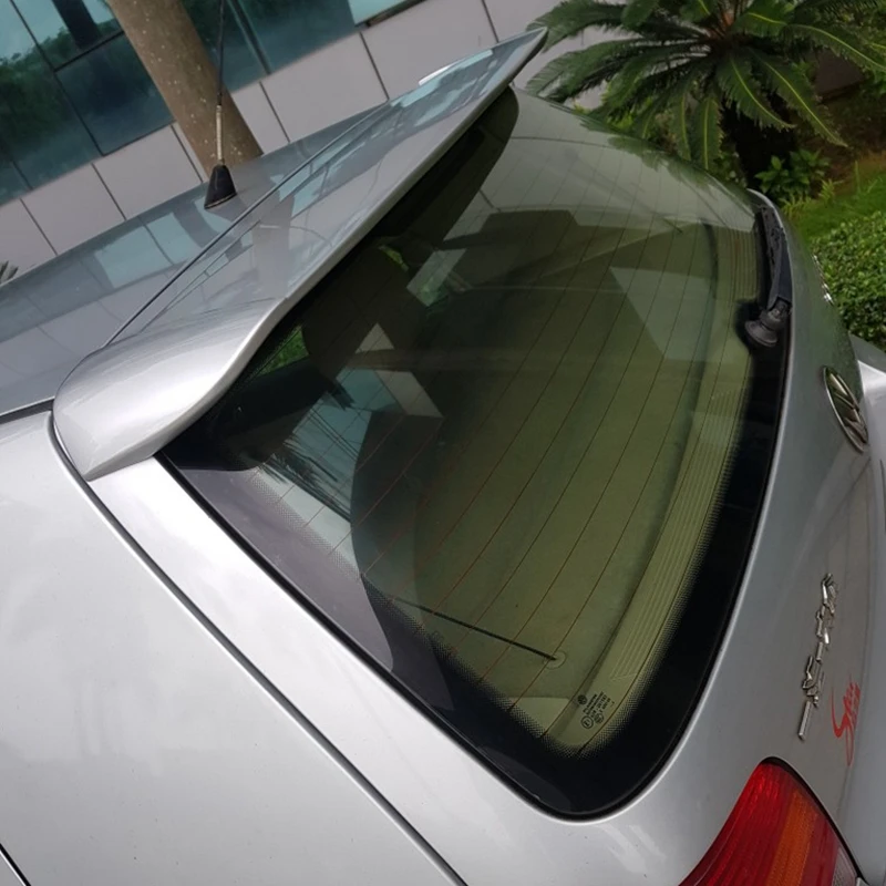 For Volkswage VW Golf 4 IV MK4 Standard and R32 1998-2004 ABS Unpainted Grey Back Windshield Spoiler