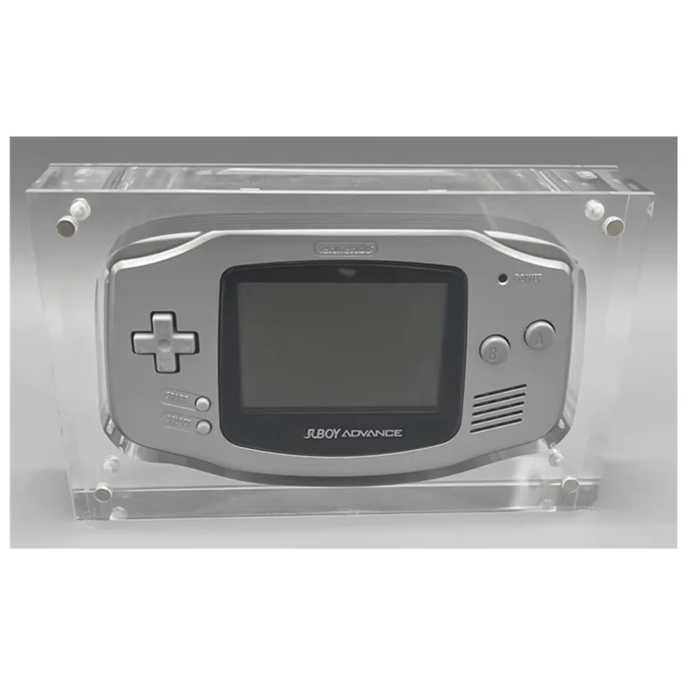 High Quality Ultra High Definition Acrylic Collection Display Protective Box for Nintendo GAME BOY ADVANCE/GBA Clear Boxes