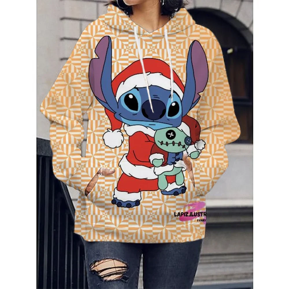 Fashion Autumn Winter Sweater Disney Christmas Fashion Hoodie Winter Women\'s Hoodie Pullover Women\'s Hoodie Children\'s Hoodie