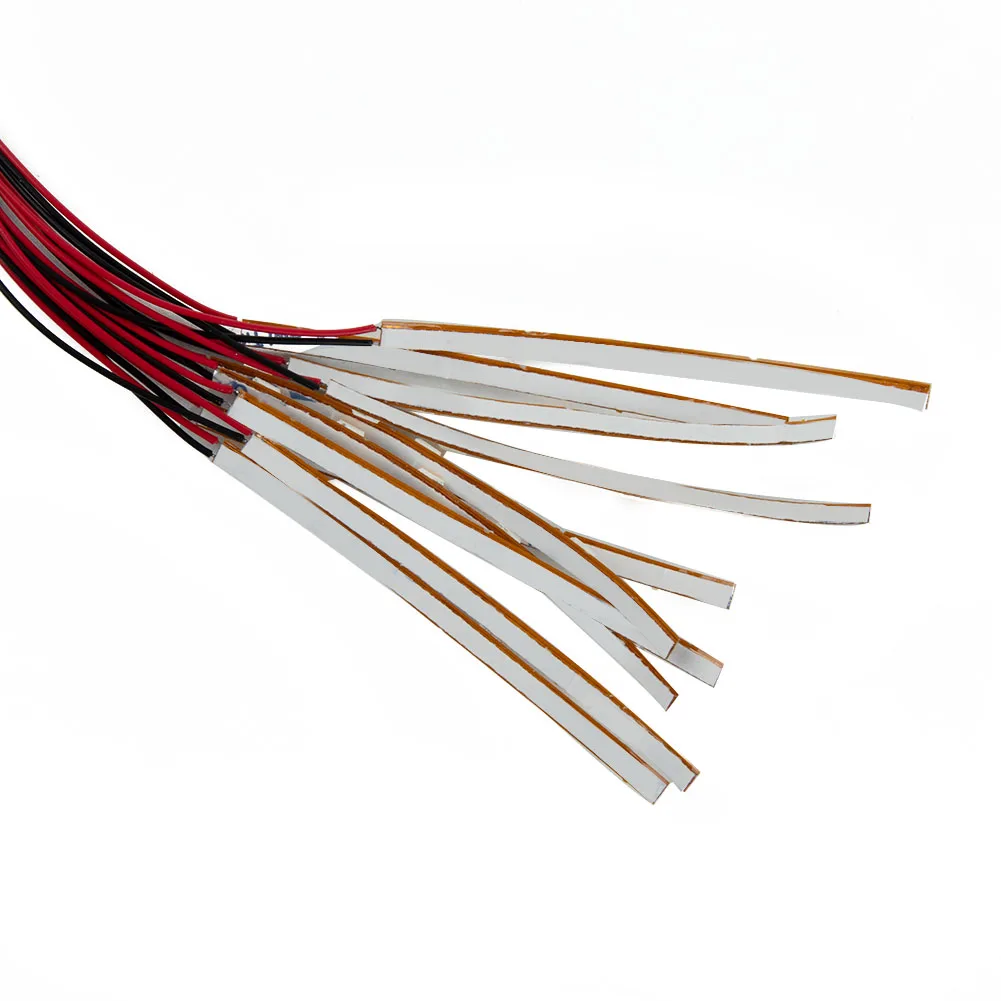 New Light Strip LED For Railway Layout Lamps Model Part Pre Wired Self-adhesive Warm/White 10Pcs 12V~18V  New