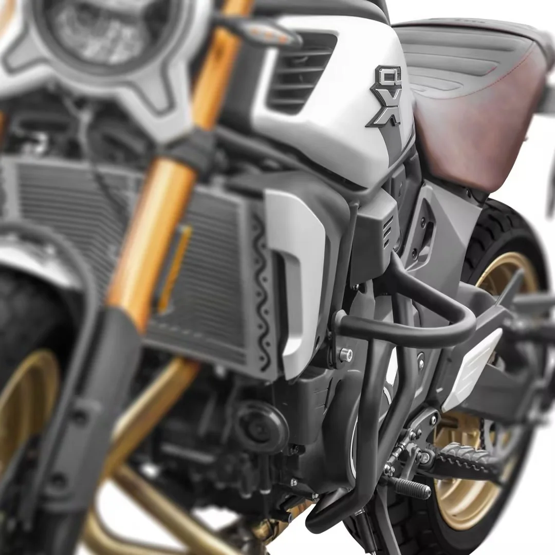 Motorcycle bumper special carbon steel guard bar competition anti-fall bar retro bumper modification parts for CFMOTO 700 CLX