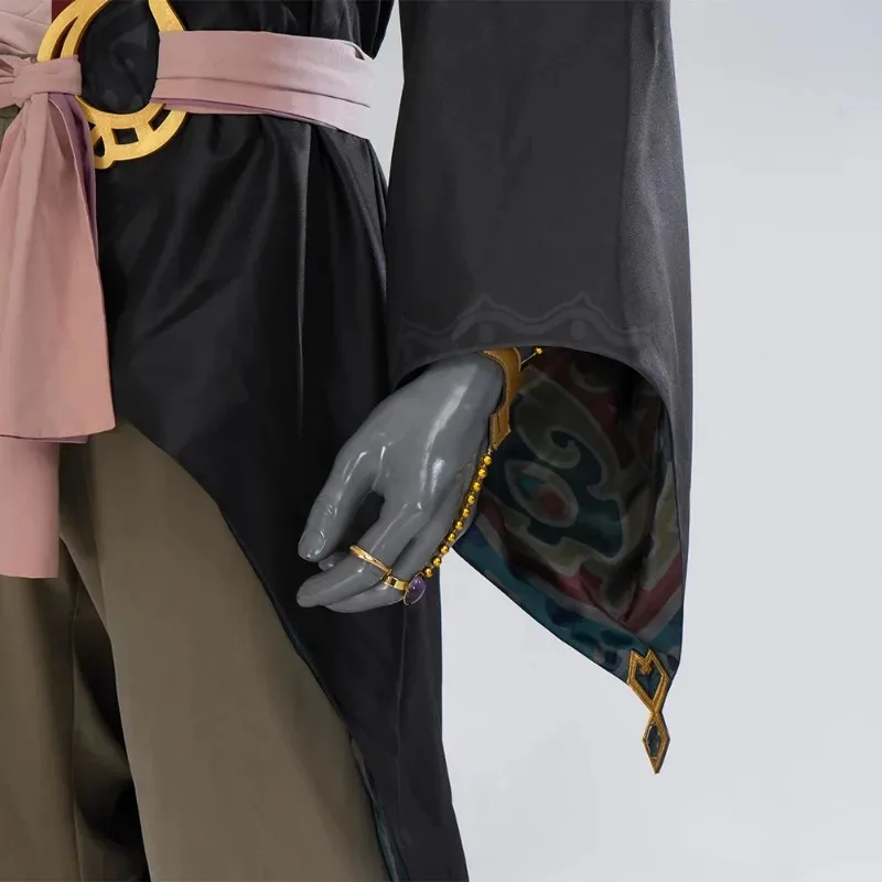 Conjunto de jogo ganondorf cosplay traje casaco calças acessórios conjunto masculino festa de halloween anime exposição traje