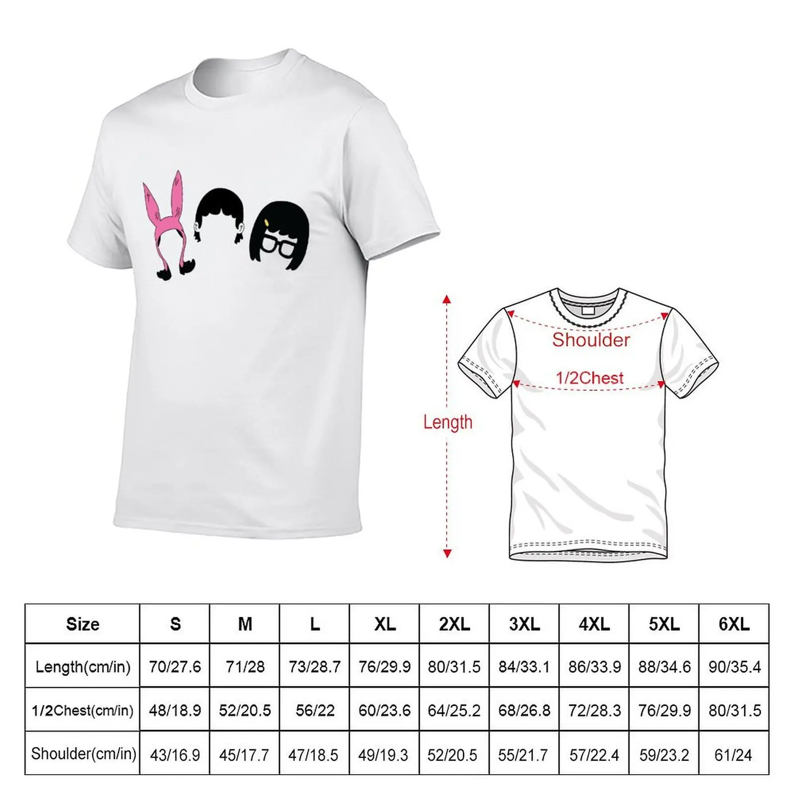 louise & gene & tina T-Shirt t shirt man designer t shirt men 100% cotton luxury brand man t shirt summer T-shirt