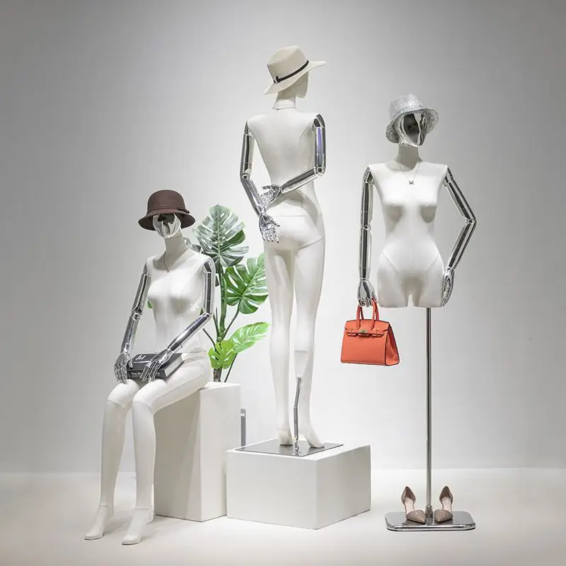 Full-body cloth model female half-body dummy model doll cabinet display high-end clothing store model display rack women's cloth