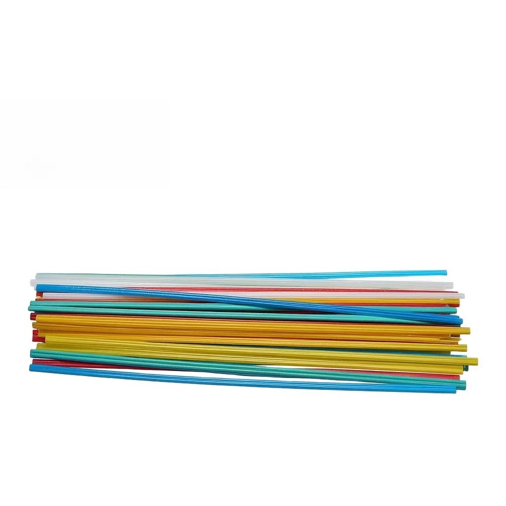 50pcs PP Polypropylene Welding Rods 2 Strands for bumper headlights motorcycle panels and appliances 20/25/50/100cm