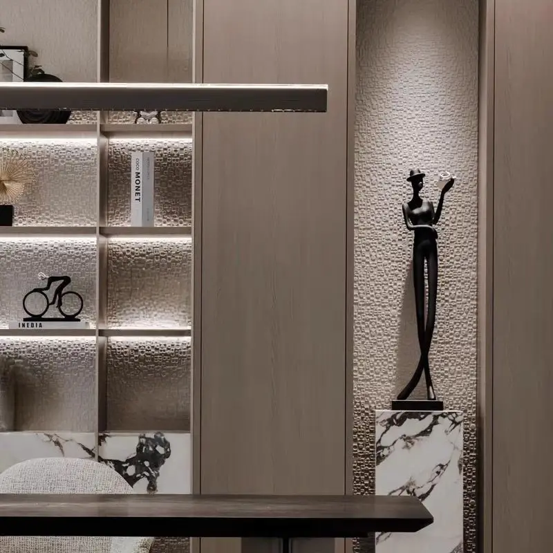 Modern Elegant Metal Reading Women Figurines Accessories Home Room Bookcase Statue Decoration Study Office Sculpture Ornaments