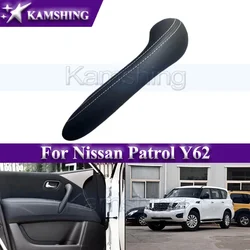 Kamshing 1pc Door Inner Handle Cover For Nissan Patrol Y62 Car Inner Handle