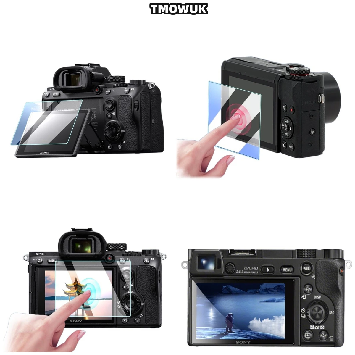 

For A7M4 A6700 A7C2 A7CR A7IV, Best Tempered Glass, HD Clear & Anti-Scratch Protection Film