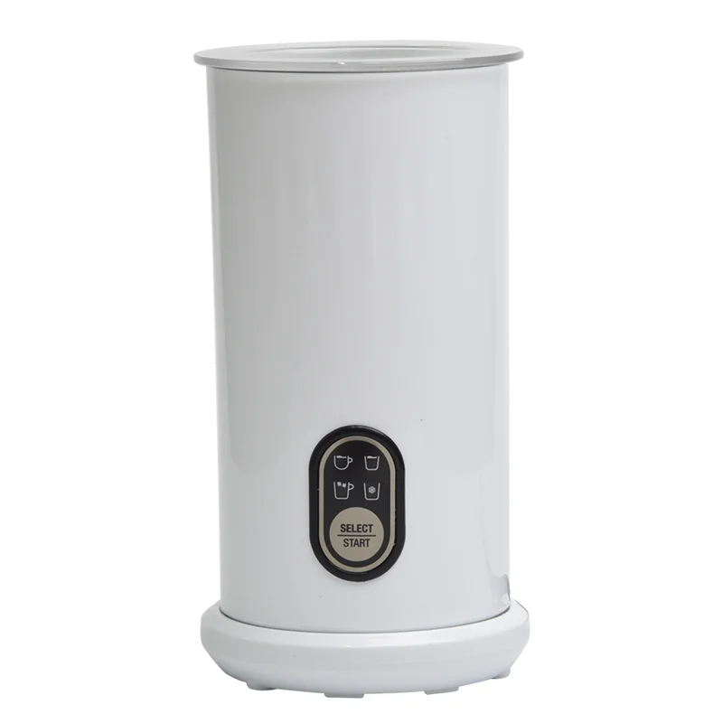 ミルク泡立て器電動、11.8オンス/350ミリリットルミルク泡立て器とスチーマー、自動ホットおよびコールドフォームメーカー、コーヒー泡立て器EUプラグ-B91B