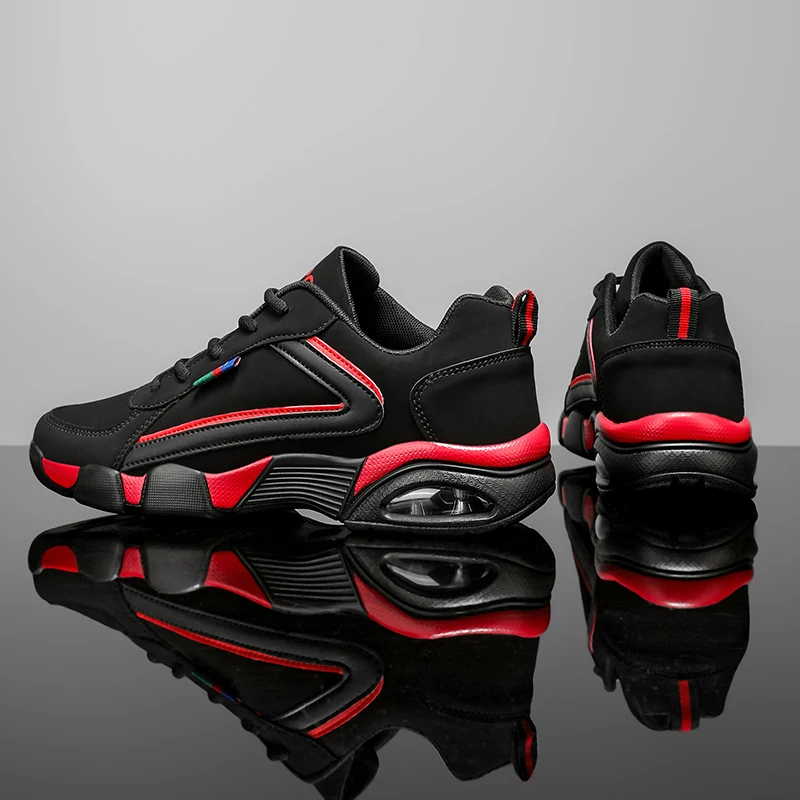 أحذية رياضية كاجوال للرجال قابلة للتنفس، أحذية سباق فاخرة للمدرب، أحذية بدون كعب أنيقة للرجال #1