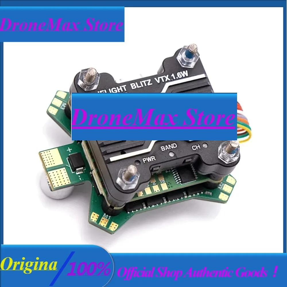 DroMaIFlight BLITZ F722 F7 Fly Stack W/ E55S 4in1 ESC 2-6S 5.8G 1.6W VTX Adjustable 25mW/400mW/800mW/1600mW 30.5mm For RC FPV Dr