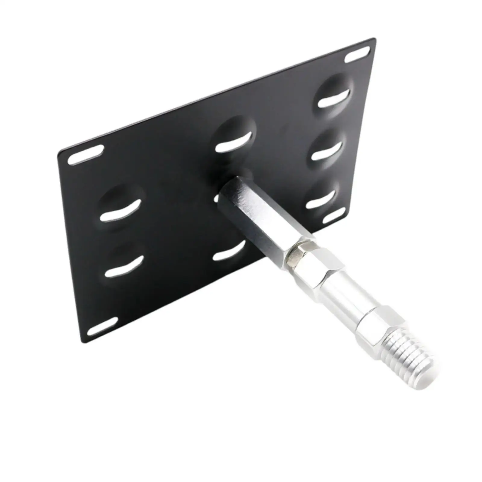 Tow Hook License Plate Bracket Professional Waterproof Decorative High Performance Rustproof License Plate Frame for BMW