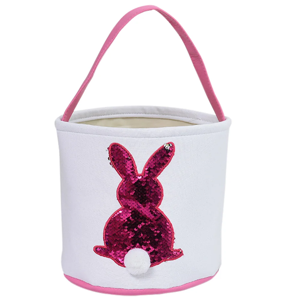 

Rabbit Gift Bag Storage Basket Classic Easter Pouch Party Egg Container Cookie Decorating