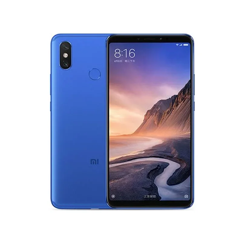 Global firmware Xiaomi Mi Max 3 6G 128G smartphone 4G Snapdragon 636 Facial recognition Posterior fingerprint