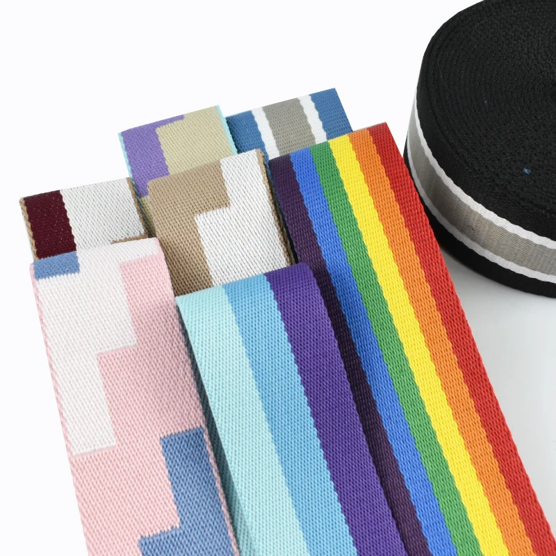 

Meetee 2/4M 38mm Polyester Webbing Tape Bag Strap Decorative Ribbons for Sewing Bias Belt Luggage Binding Band DIY Accessories