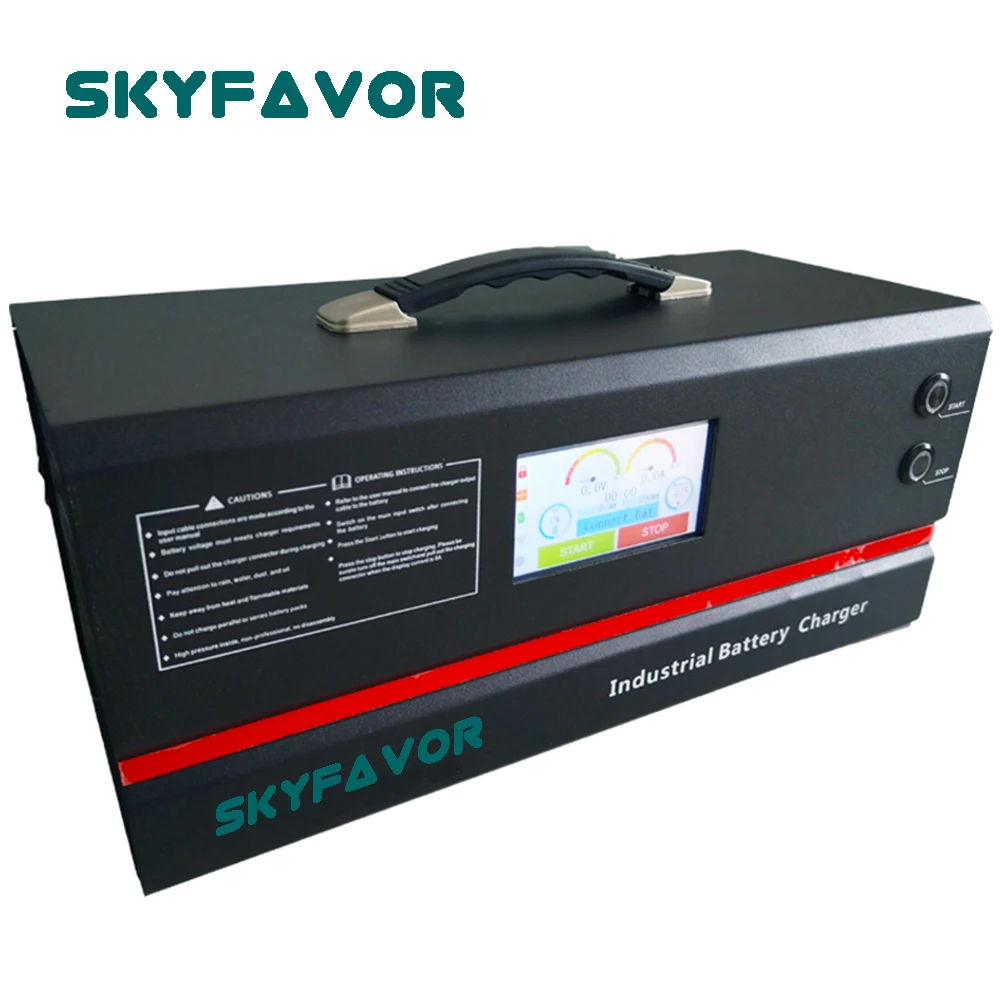 Chargeur de batterie au lithium-acide personnalisé, 24 V, 100 A, 24 V, 100 A, 24 V, réglable, automatique, de haute qualité, LiFePO4