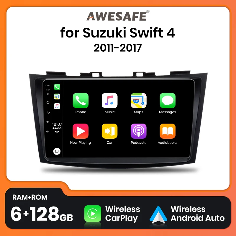 AWESAFE PX9 Plus Car Radio For Chevrolet Cruze 2012-2015 wireless CarPlay Android Auto No 2 din 2din DVD