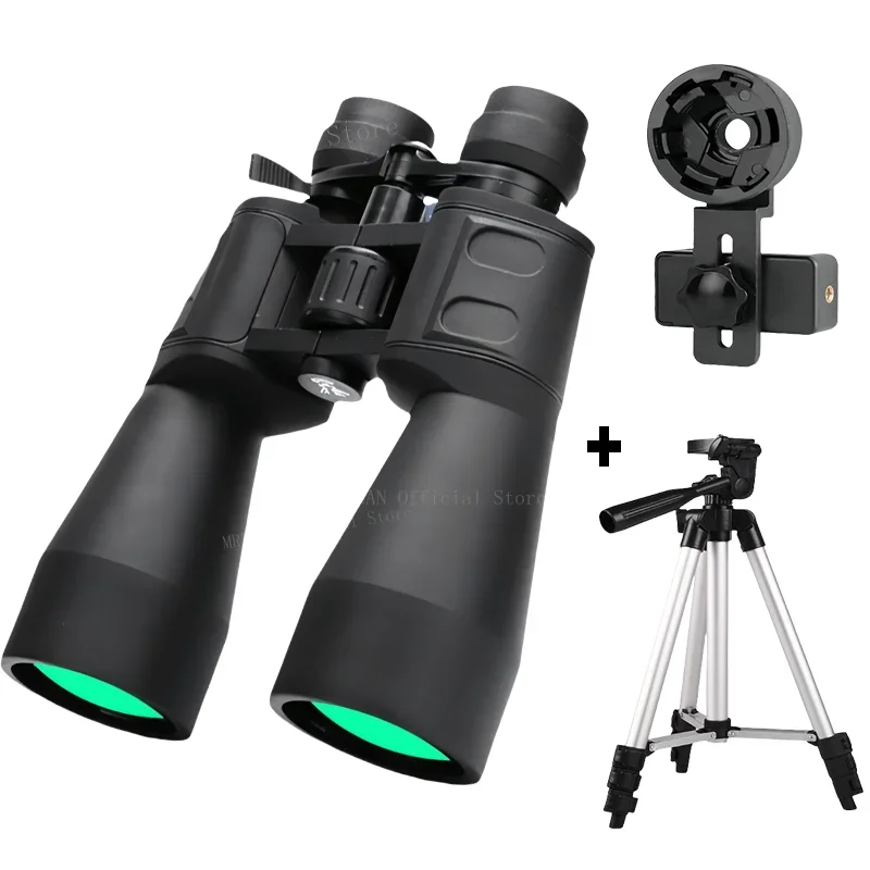 

Zoom 10-380X100 Professional Telescope HD Powerful BAK4 Binoculars Low Light Long-distance Binoculars For Hunting