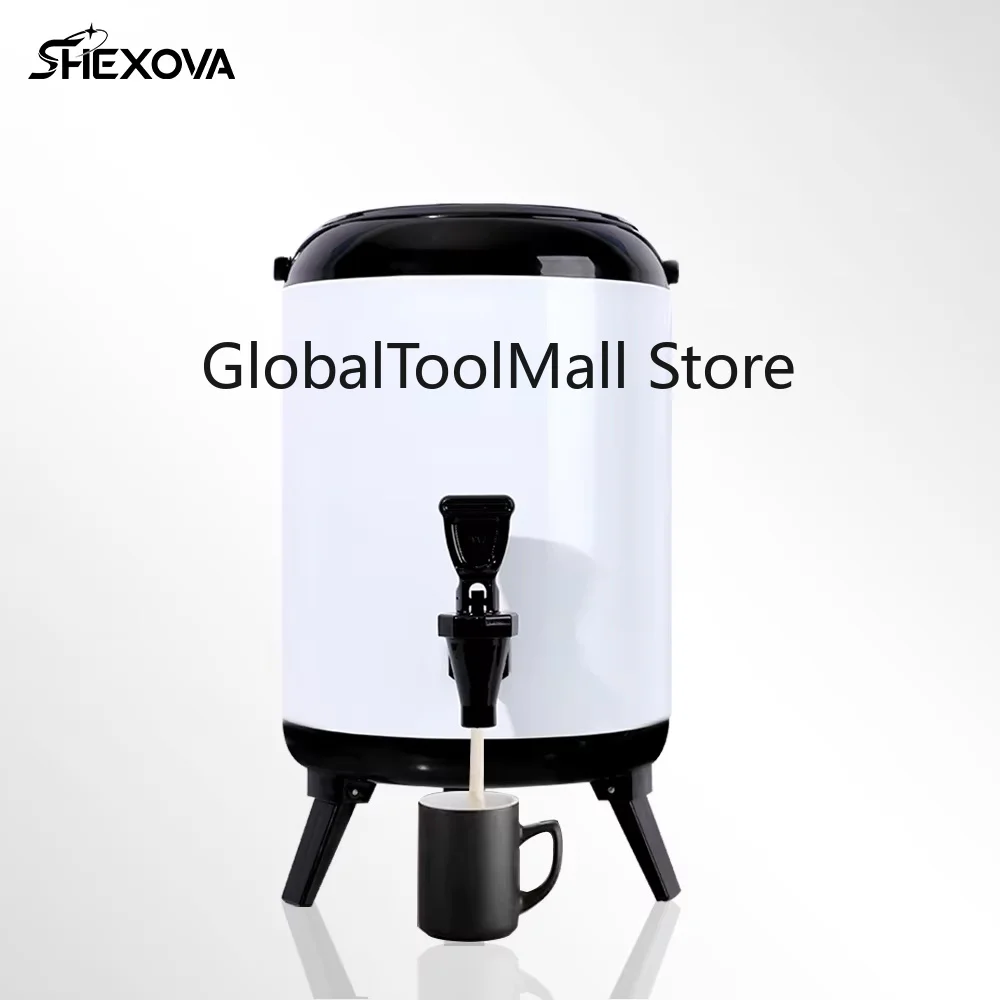Commercial Milk Equipment Round Large Capacity Bubble  Container MilkWarmer Bucket Barrel With Tap