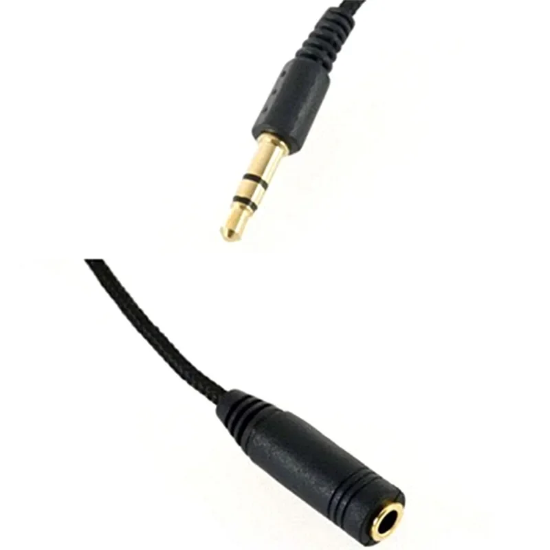 3.5mm Jack Male to Female 3.5mm AUX Cable Audio Stereo Extender Cord Earphone Speaker 3m/1.5m Headphone Extension Cable