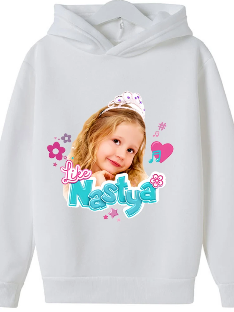 Sudaderas bonitas con estampado de acuarela Natya para niñas, regalo de cumpleaños para amantes del gimnasio, Top rosa, ropa gruesa, suéter con capucha para niños, sudaderas