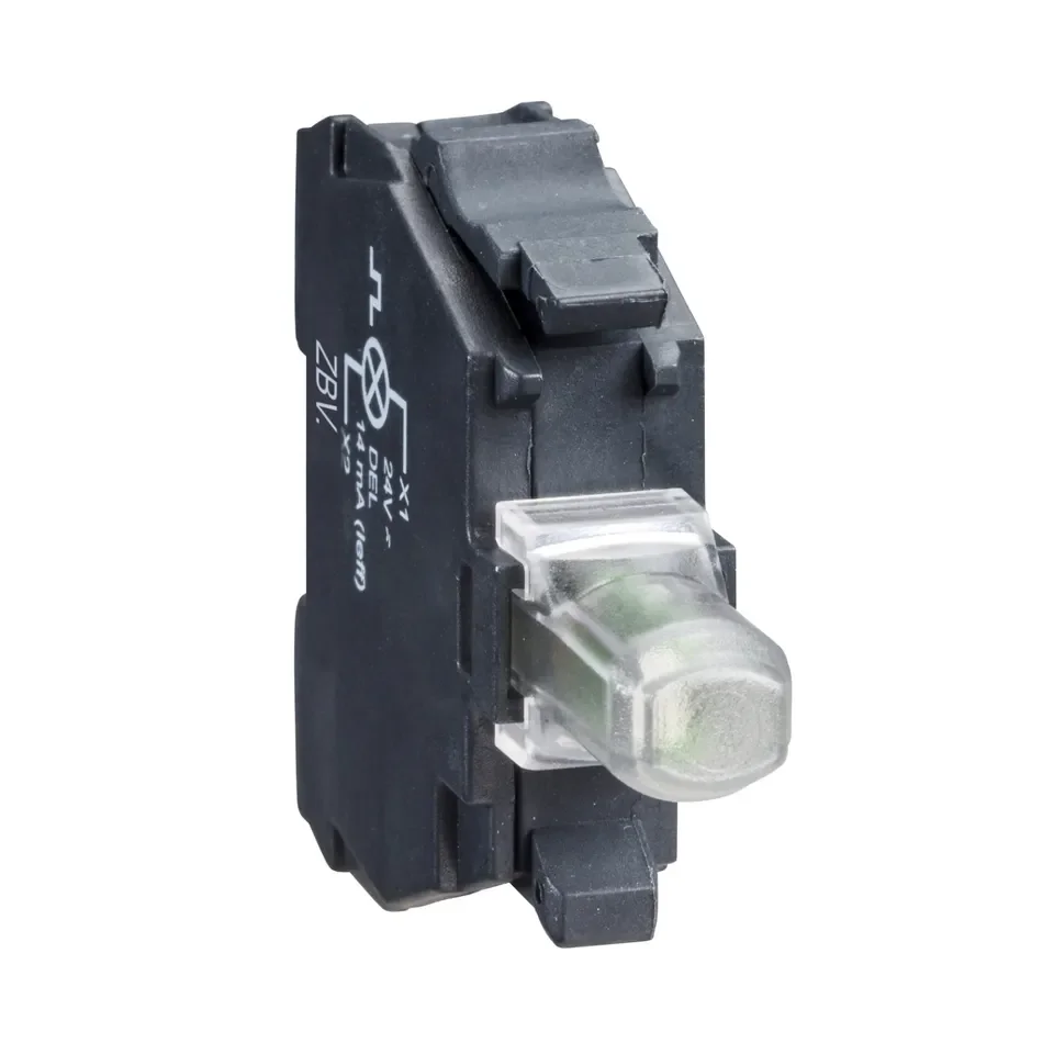 ManHua ZBV-M3 Plastic Light Block for Head 22 mm Base Module Visual Distinction with Integral LED