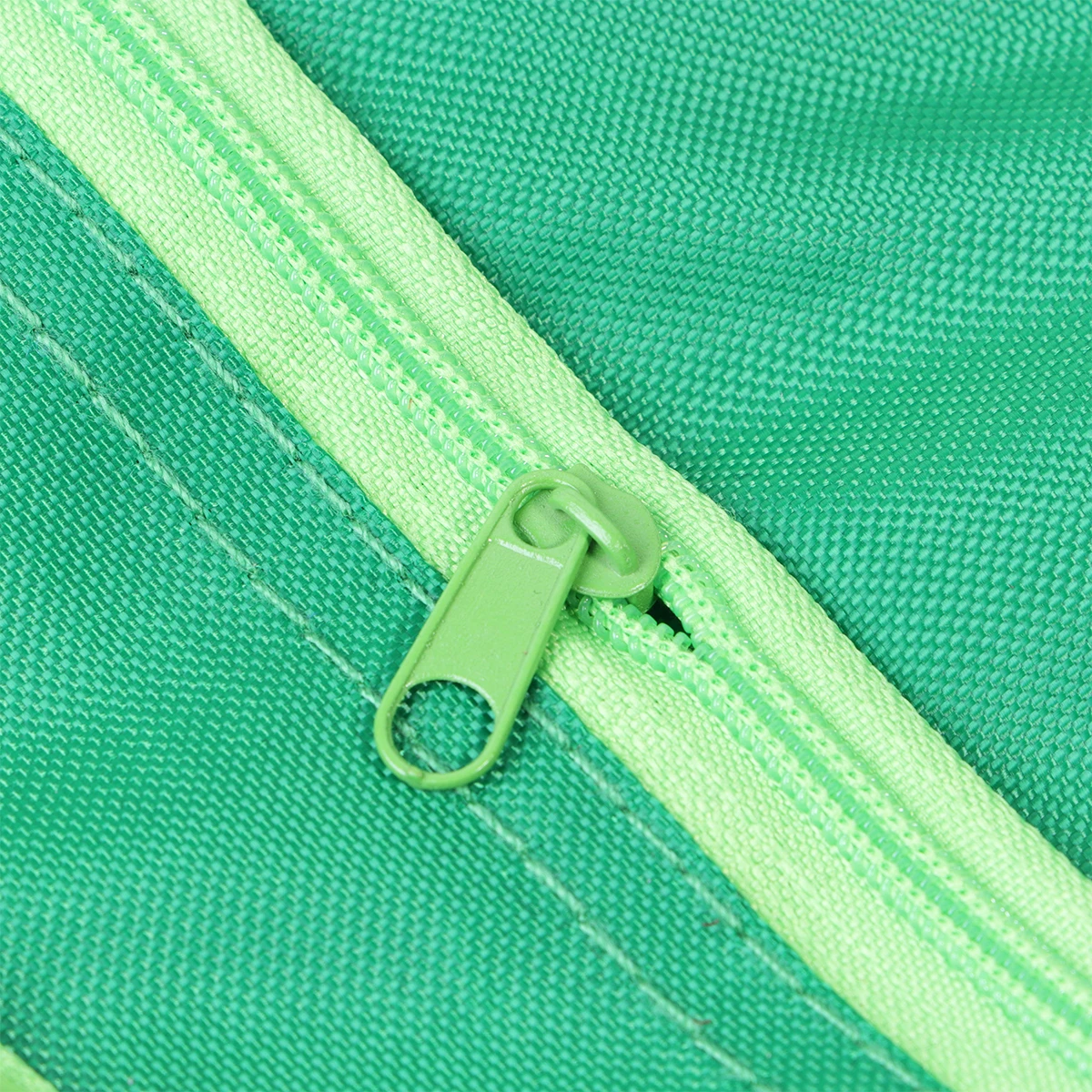 

2pcs Golf Storage Bag Reusable Durable Lightweight Pouch Zipper Buckles Balls Storage Bag Accessories Holder Green