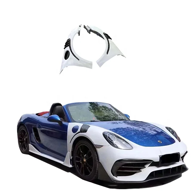 For porsche cayman 981 RS fenders carbon fiber fenders for 981