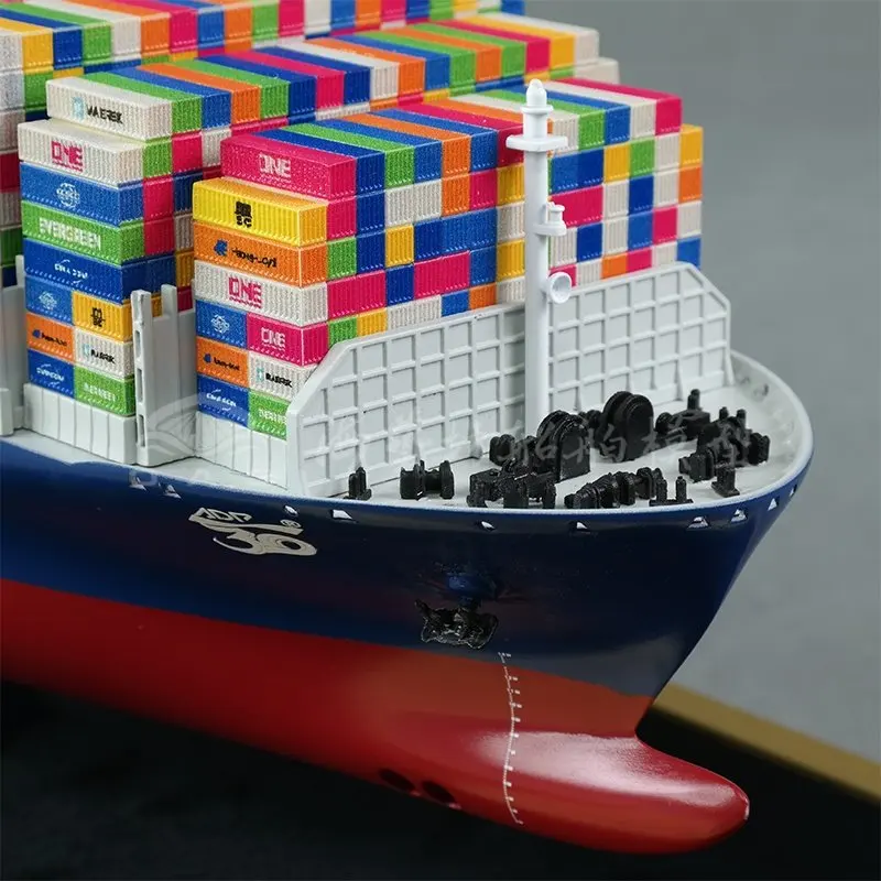 65cm Vostok Container Ship Custom Ship Model Ornament Display Souvenir Ship Model