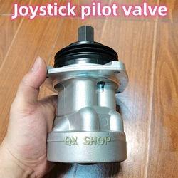 Digger joystick pilot valve For SANY 215 265 365、XCMG 200 265 335 370、Sunward 230 Excavator Operating handle Cabin Joystick