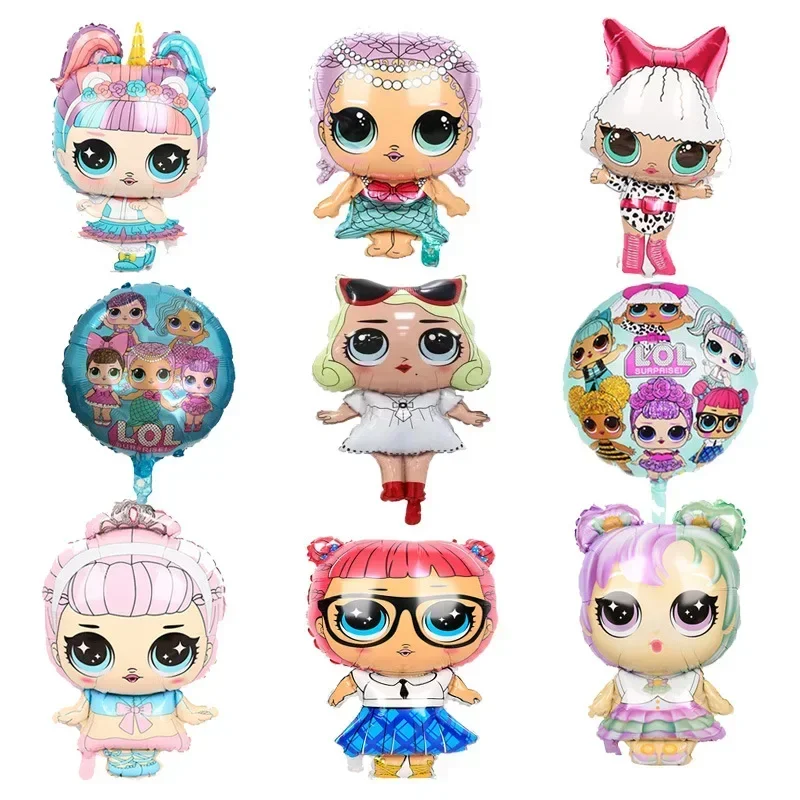 Подходит для куклы LOL, игрушка, украшение на день рождения, воздушный шар, аксессуары для детской вечеринки, игрушки для девочек