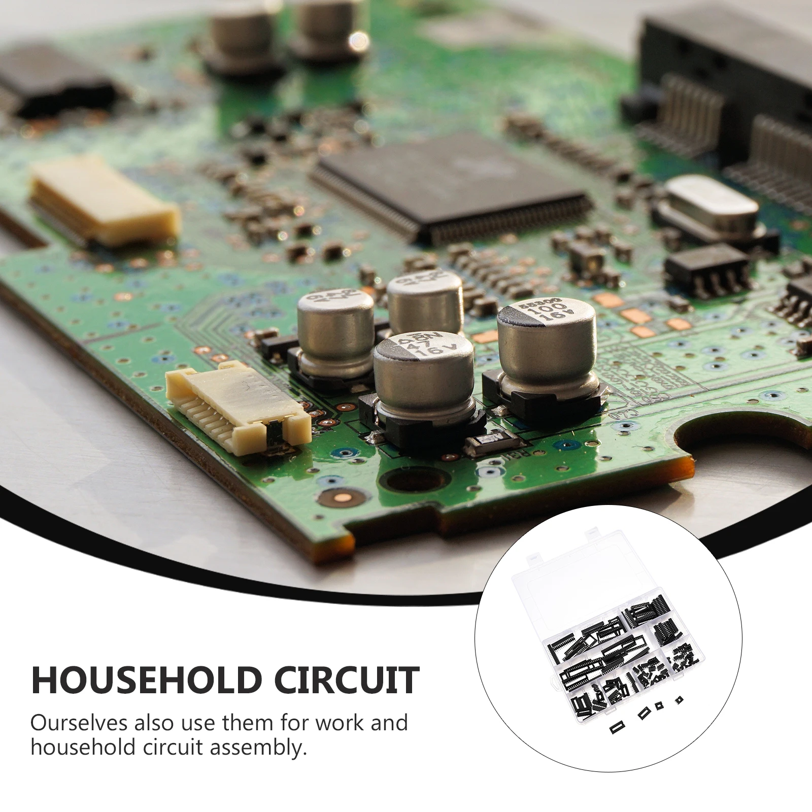 

100pcs IC Socket Adaptor Black Solder Type DIP Adapter Double Row IC Chip Socket Integrated Circuit Seat ABS Durability