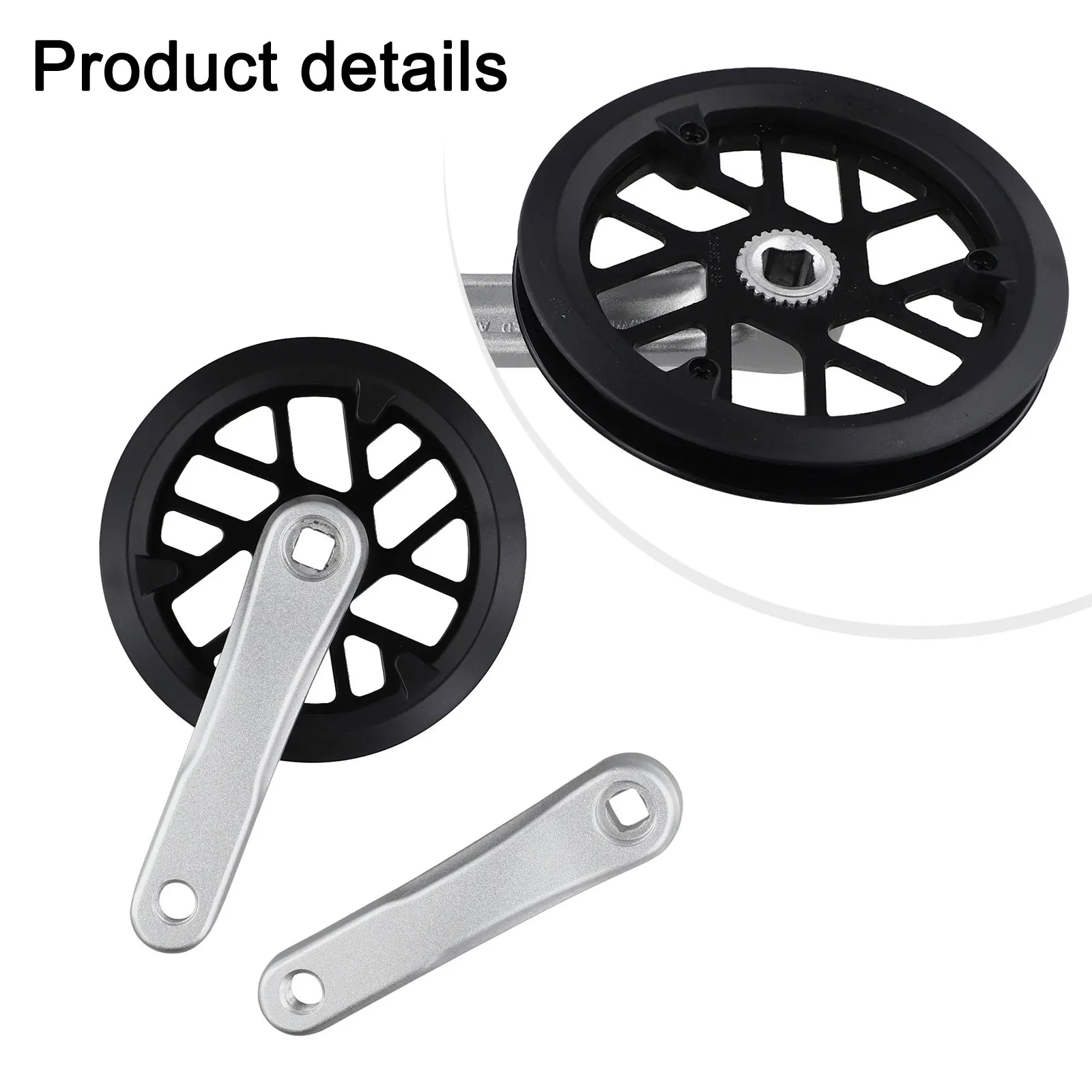 1pcs 32 Teeth Folding Bicycle Discs Children's Bicycle E-bike 127/140/152mm Aluminum Cranks Accessories