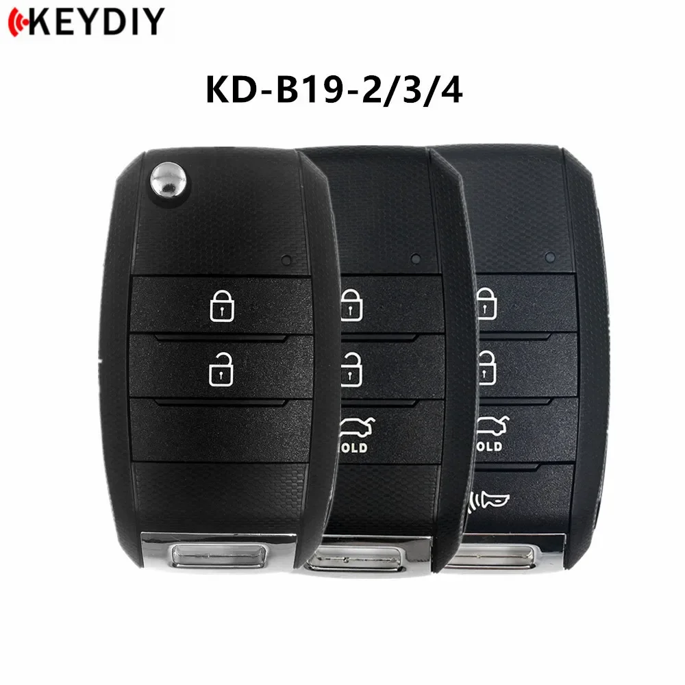 KEYDIY 5/15/30pcs/lot,KD900 B Series Remote B19-2 B19-3 B19-4 Car Keys for KIA Style KD MINI/KD-MAX/KD-X2 Key Programmer