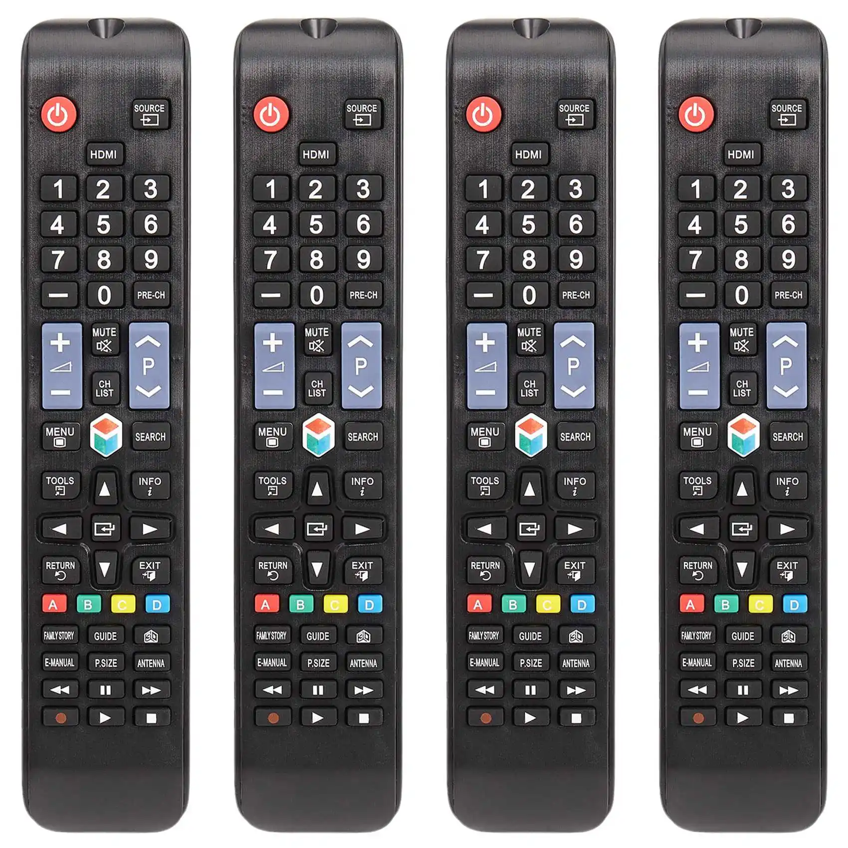 4X New Guality For AA59-00594A Smart TV 3D Remote Control AA59-00581A AA59-00582A AA59-00638A