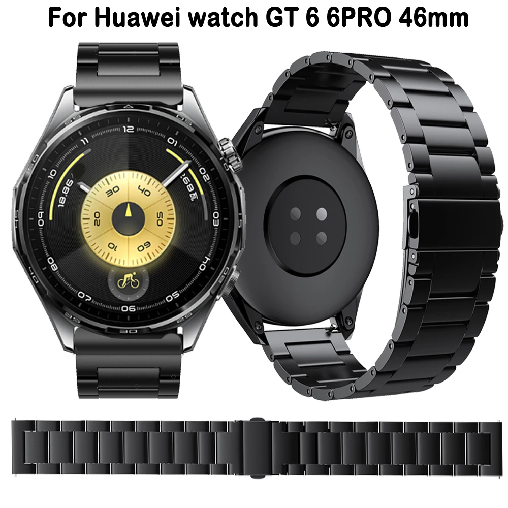 チタン合金22mm腕時計ストラップ-huawei-watch-gt-6-gt6pro-46mm対応-リストバンド-huawei-watch-5-3-gt5-gt4-gt3-gt2-pro-46mm対応-コレア
