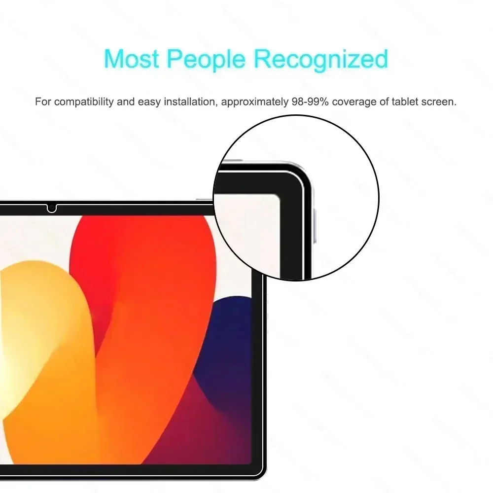 (3 упаковки) закаленное стекло для Xiaomi Redmi Pad SE 11 2023, защитная пленка для экрана планшета с полным покрытием