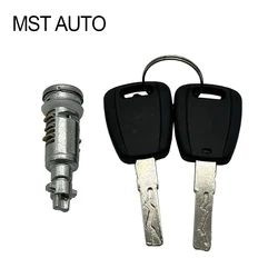 Door Handle Lock Cylinder With 2keys For Fiat 500L 500X 2014-2020 Jeep Renegade 2014-2019 6000632319 80/1039