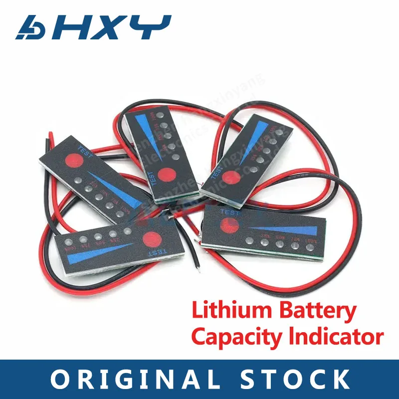 Battery Level Indicator 18650 Lipo Lithium Capacity Tester Meter 1S2S3S 4S 5S 6S 7S 12V 24V 36V 48V Module Electronic DIY Kit