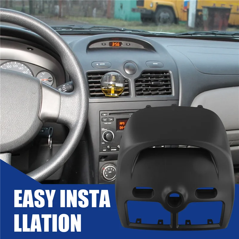 車のダッシュボードミドル空調出口フレーム A/C パネルカバー 6825095F0F 日産アルメーラクラシック 2006-2013