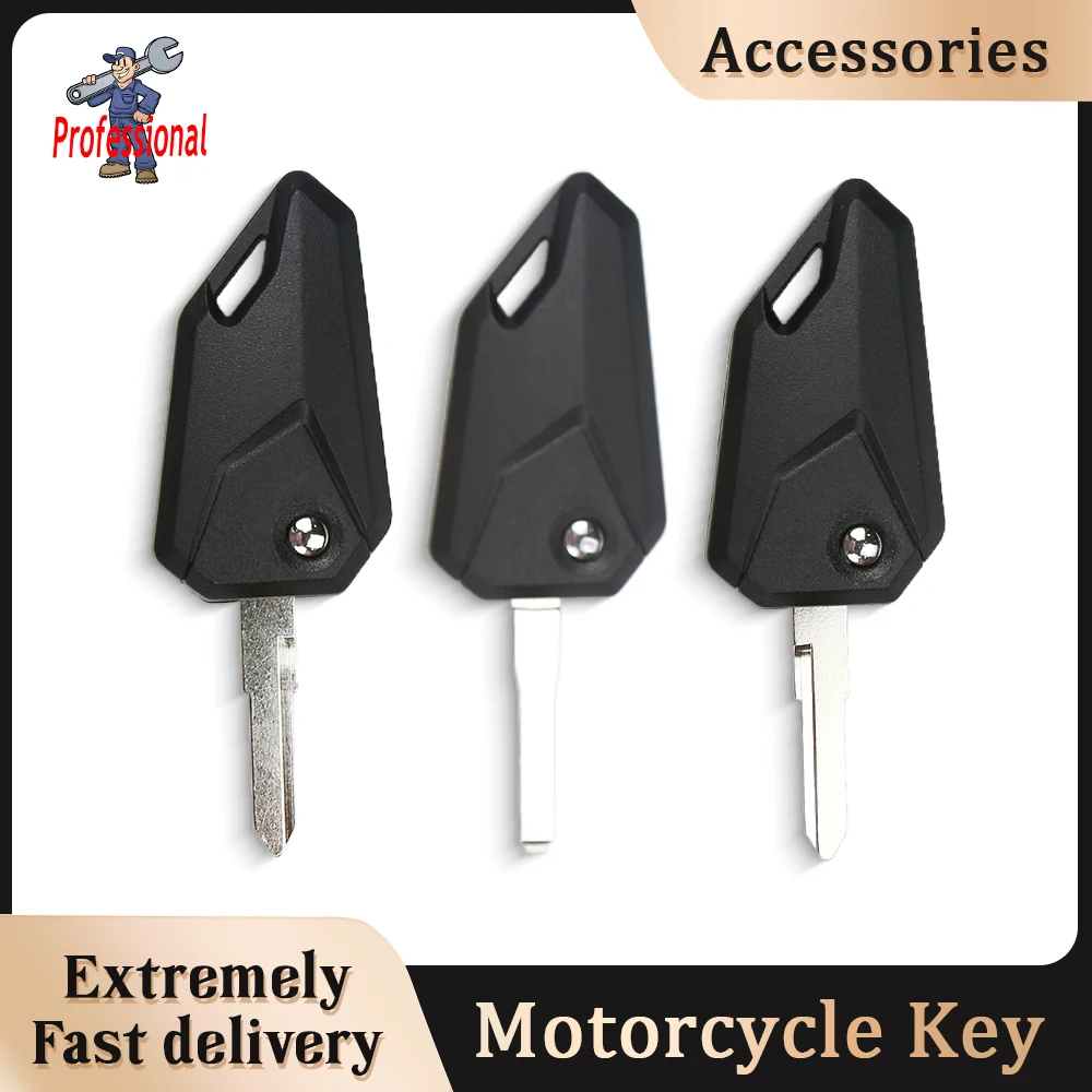 

Черный мотоцикл, замена необрезанных ключей, пустой ключ для Honda CHAVE CANIVETE OCA PARA MOTO HONDA, аксессуары для мотоциклов