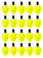 20pcs yellow