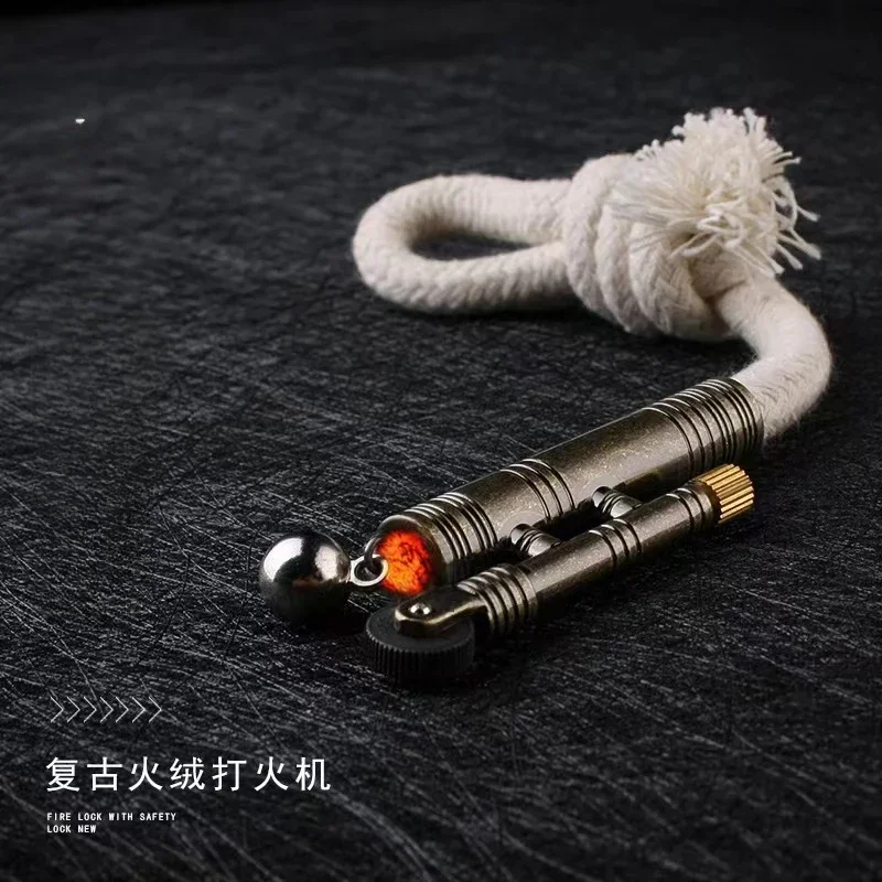 8*40cm Lighter Cotton Core  Oil Wick Kerosene Stones Lighter Fire Starter Bulk accessories Outdoor EDC Survival Camping Supplies