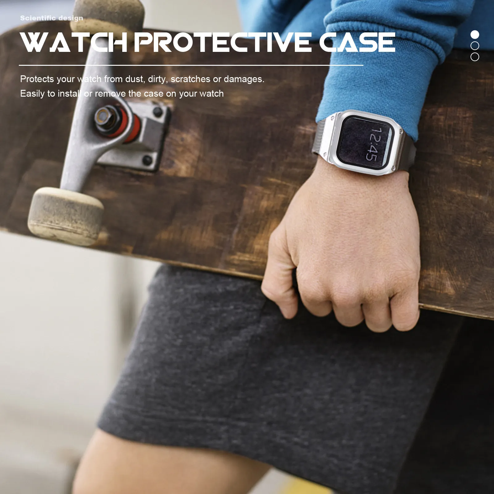 

Защитная пленка для экрана часов, 2 шт., защитный чехол из закаленного поликарбоната, легко устанавливается и снимается, защита от царапин, закаленное стекло, устойчивое к царапинам