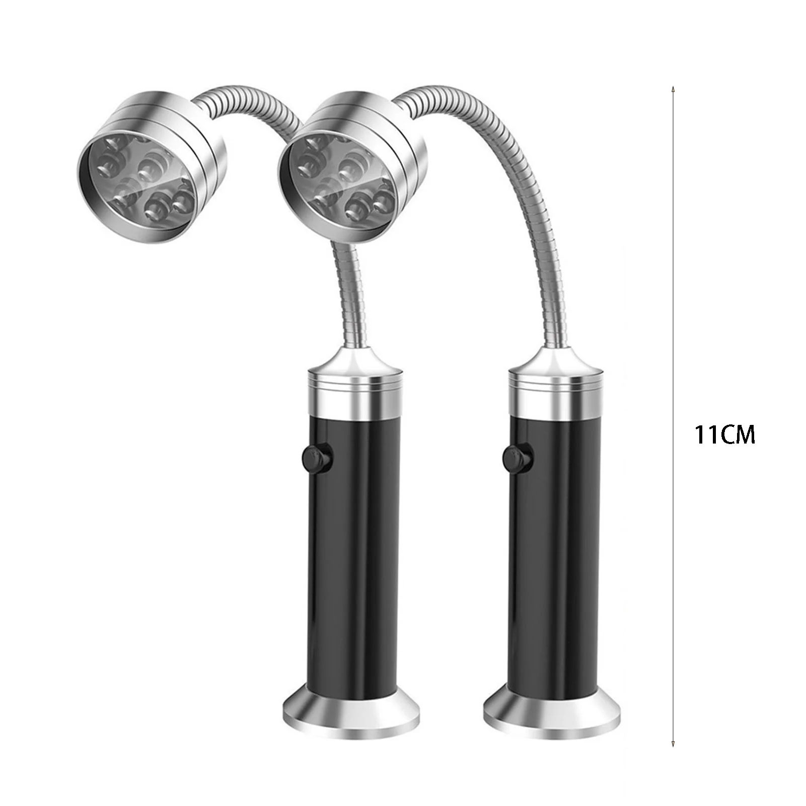 Car Maintenance Light Flashlight Battery Operate LED Tactical Flashlight for Indoor & Outdoor Camping