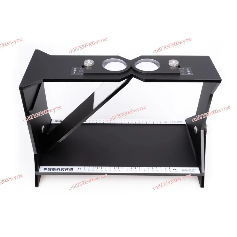 Unilateral tilted solid mirror homoscopy machine amblyopia strabismus simultaneous fusion stereo vision function training