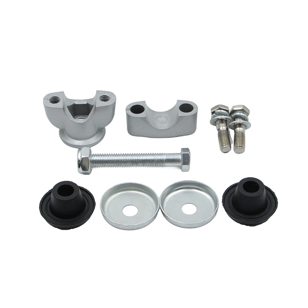 1 Pair 7/8'' Aluminum Motorcycle Handlebar Risers 22mm Handle Bar Mount Clamps Replacement For Dirt Pit Bike Motorbike Parts view 5